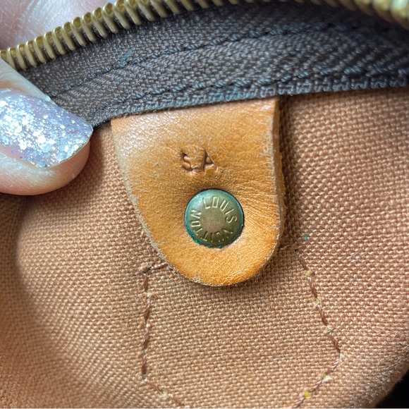 LOUIS VUITTON SPEEDY 35 MONO VINTAGE DC 824 ‼️PURGE SALE‼️ - Picture 12 of 16